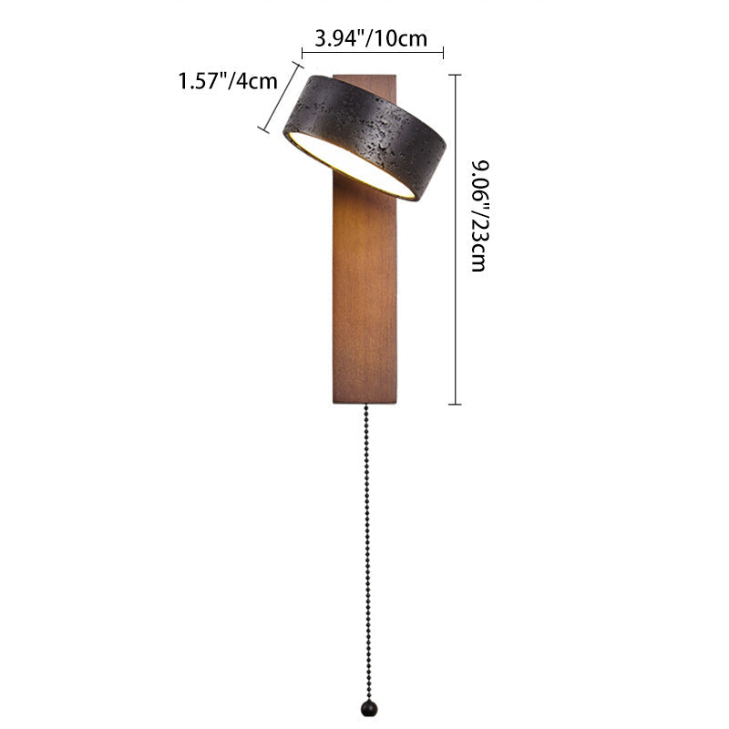 Noir Oak - Wall Sconce