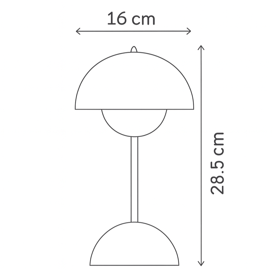 Partiolainen - Scandinavian Table Lamp