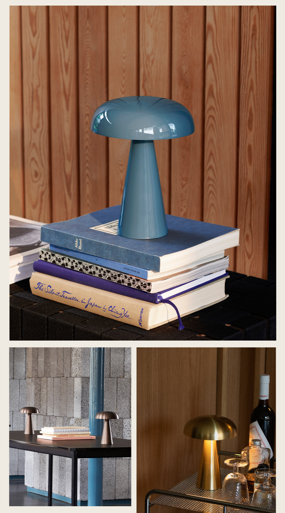 Rød Fluesvamp - Mushroom Table Lamp