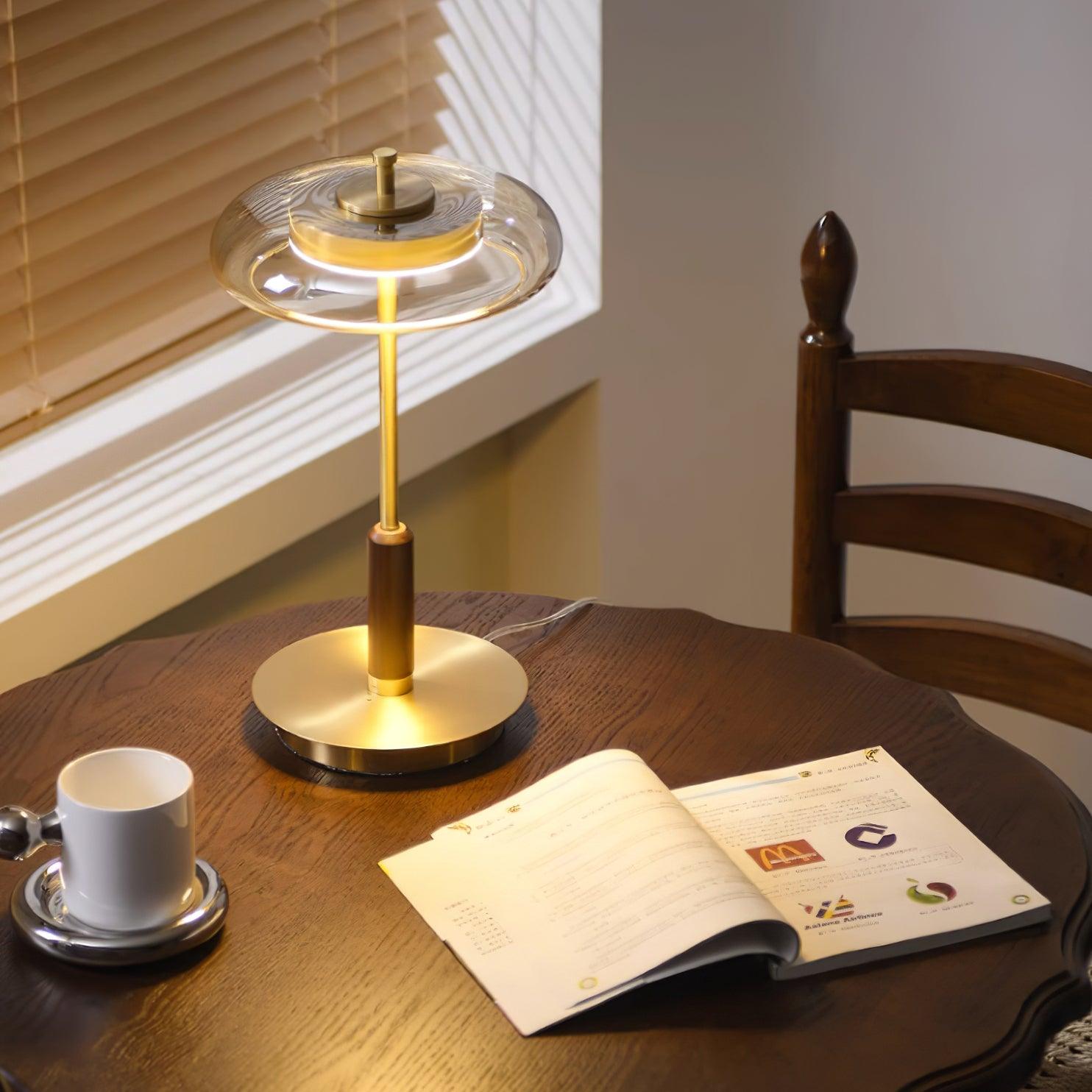 Vetro Fungo - Contemporary Table Lamp