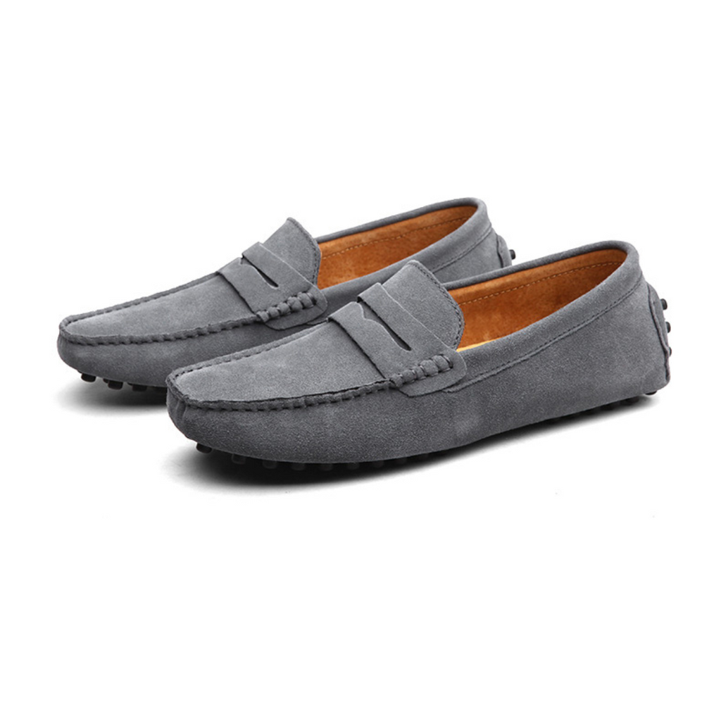 Italian Style Suede Mens Loafers – Comfortable Casual Footwear in Classic Colors, Sizes 38 to 49 7