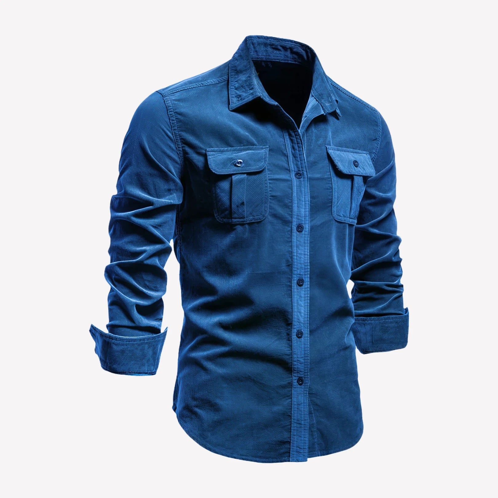 Soft Mens Corduroy Shirt – Relaxed Fit, Durable Fine-Wale Fabric for Everyday Wear, Perfect for Layering 2