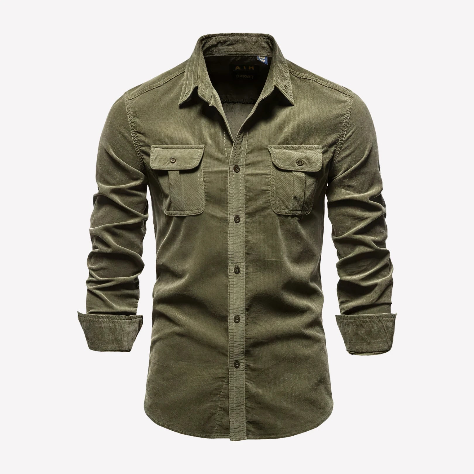 Soft Mens Corduroy Shirt – Relaxed Fit, Durable Fine-Wale Fabric for Everyday Wear, Perfect for Layering 3