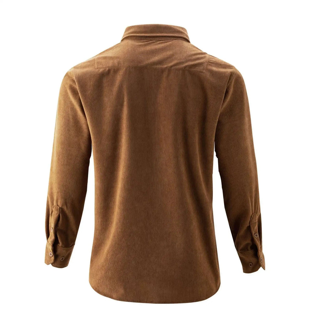 Soft Mens Corduroy Shirt – Relaxed Fit, Durable Fine-Wale Fabric for Everyday Wear, Perfect for Layering 6