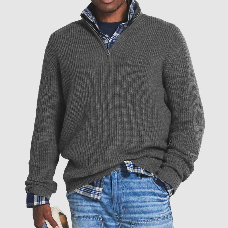Versatile Long Sleeve Sweater for Work and Casual Wear – Soft and Comfortable Sweater for Men and Women, Sizes S to 4XL 0