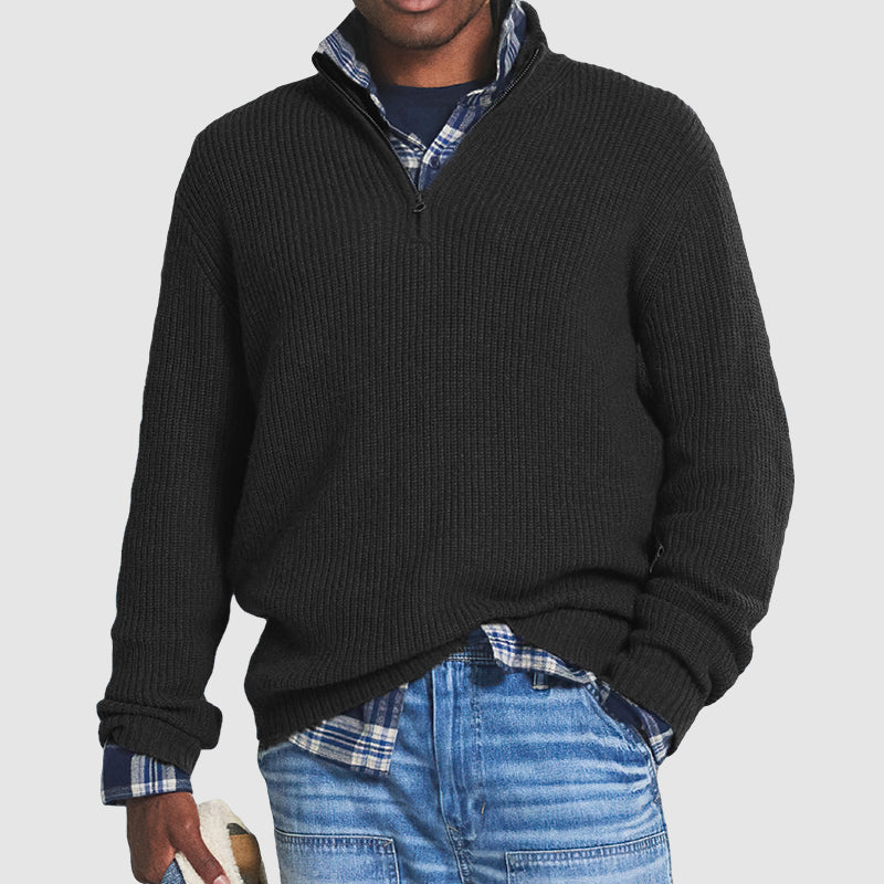 Versatile Long Sleeve Sweater for Work and Casual Wear – Soft and Comfortable Sweater for Men and Women, Sizes S to 4XL 1