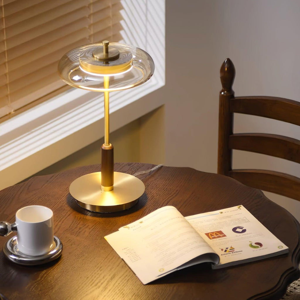 Vetro Fungo - Contemporary Table Lamp
